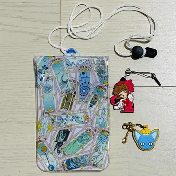 카드캡터 사쿠라 스마트폰 방수 케이스 러버 스트랩 3개 세트