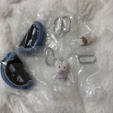 꼬리 귀 토끼 가챠가챠 세트