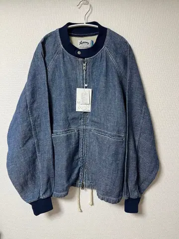 AOZORA 데님 커버올 자켓 스윙탑 4