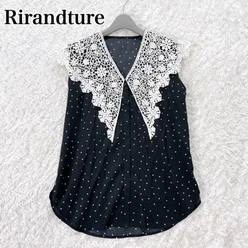 Rirandture 리랜드트루 레이스 옷깃 블라우스 2024