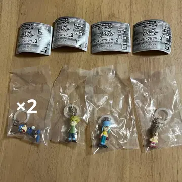 즉시 구매 장미 디지몬 어드벤처 메지루시 액세서리 2 가챠 5종 세트