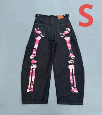 9090 Bone Hand Denim pants