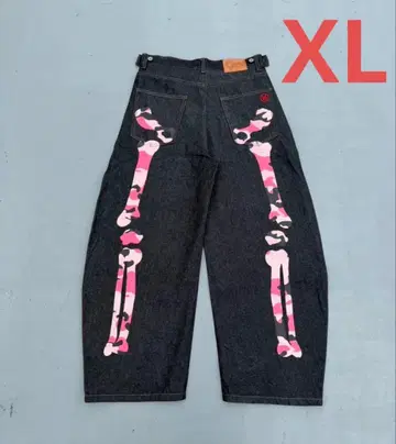 9090 Bone Hand Denim pants