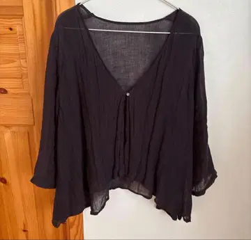 네스트로브 린넨 거즈 가디건