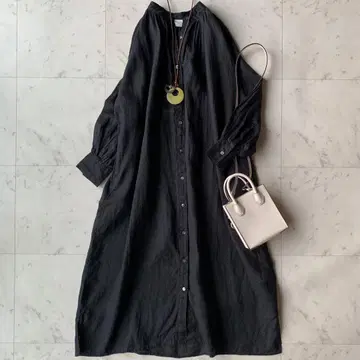 새상품급 어반 리서치 도어스 린넨 개더 원피스 린넨 100% 루즈핏