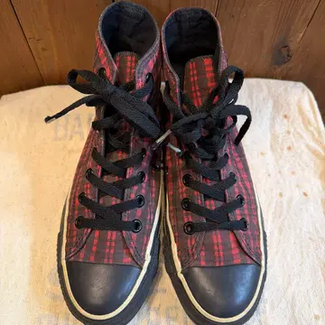 90s USA제 컨버스 올스타 체크 빈티지 24.5cm