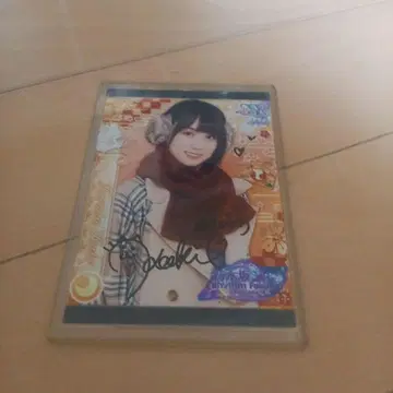 노기페스 카키 하루카 사인 포함 프린트 카드