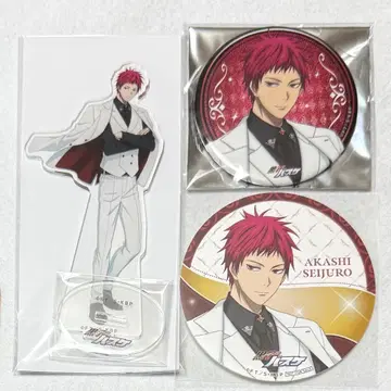 쿠로코의 농구 아카시 세이쥬로 GIGO 카페 아크릴 스탠드 캔뱃지 코스터
