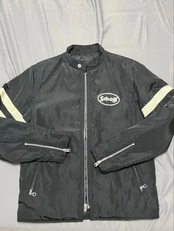 Schott 블랙 라이더 자켓