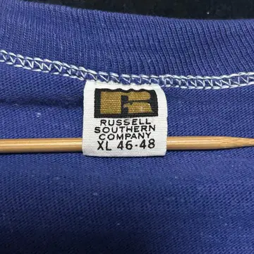 60s 레어 러셀 서던 컴퍼니기 블랙골드 택 USA제 XL 빈티지