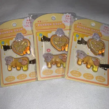 정품 봉봉드롭 앞머리 클립 하치미츠 3