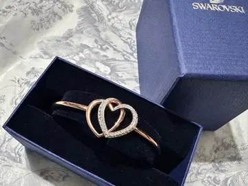 Swarovski 하트 모티브 팔찌