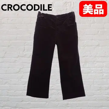 CROCODILE 코듀로이 팬츠 L 브라운