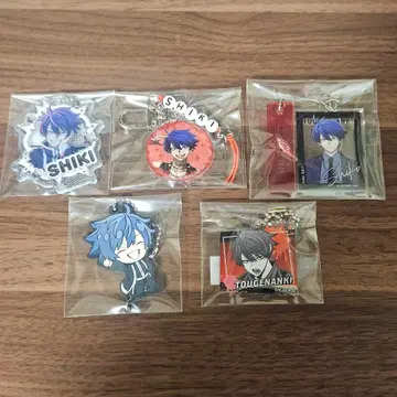 토겐안키 이치노세 시키 러버 스트랩 키링