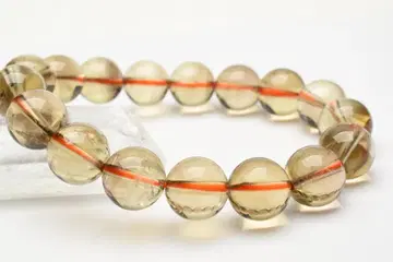 마정 제우스 쿼츠 (스모키 시트린 팬텀) 11.5mm 팔찌