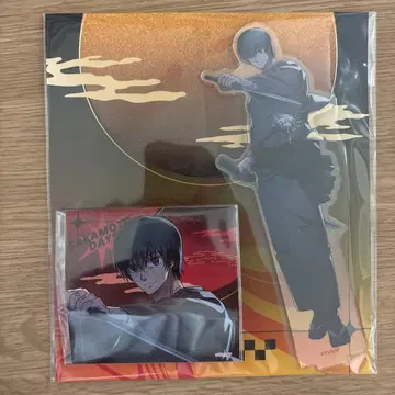 사카모토 데이즈 블랙 기모노 아크릴 스탠드 스티커 나구모