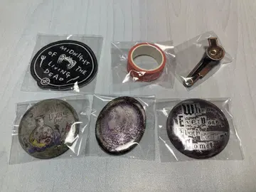 계속 한밤중이면 좋을 텐데 가챠 캔뱃지 와펜 마스킹 테이프 넥타이핀