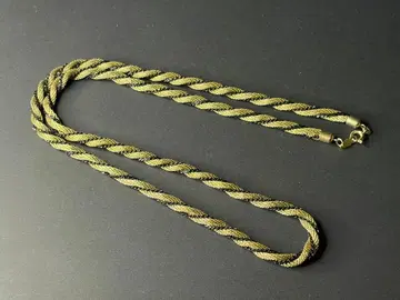 쇼와 레트로 골드 체인 목걸이 빈티지 80s 앤티크