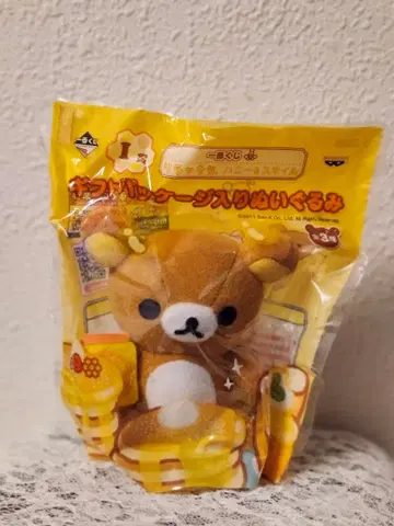 1번 복권 I상 코리락쿠마 기프트 패키지 봉제 인형 (2011)