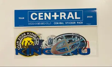King Gnu CEN+RAL Tour 2026 스티커