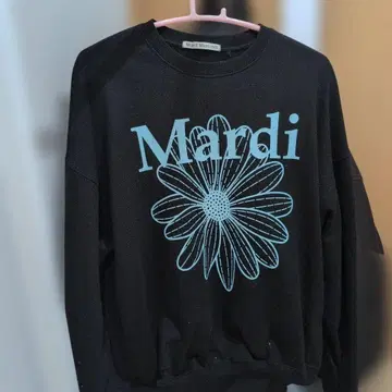 Mardi 꽃무늬 프린트 트레이닝복