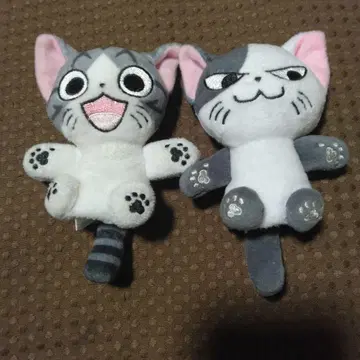 아기 고양이 치 핑거 퍼펫 마스코트 봉제 인형 고양이