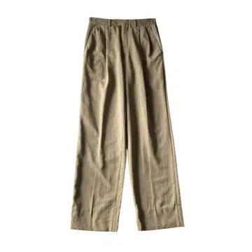 ermenegildo zegna soft 2턱 울 트라우저 팬츠