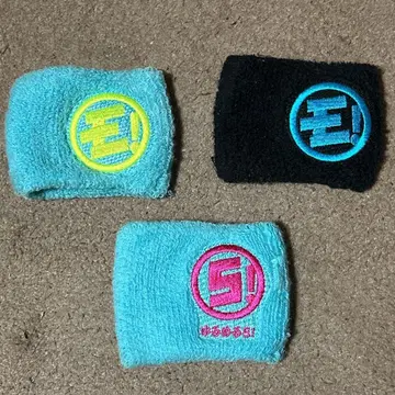 유루메루모! 아노쨩 리스트 밴드 3개 세트 레어