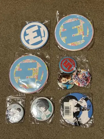 유루메루모! 아노 캔뱃지 9개 세트 레어