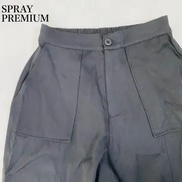 SPRAY PREMIUM 팬츠 블랙 카고 0302B