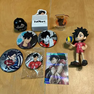 쿠로오 테츠로 피규어 배지 세트 하이큐