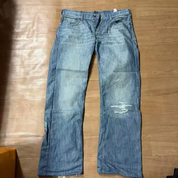 Armani Jeans 데미지 가공 데님 33