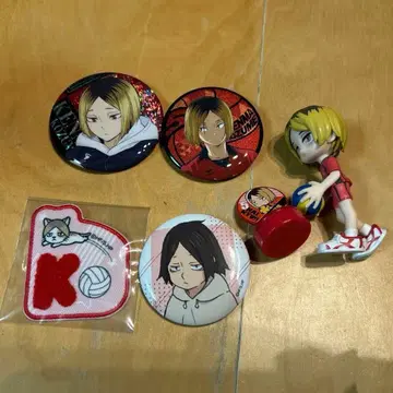 코즈메 켄마 피규어, 와펜, 캔뱃지, 스탬프 세트 하이큐
