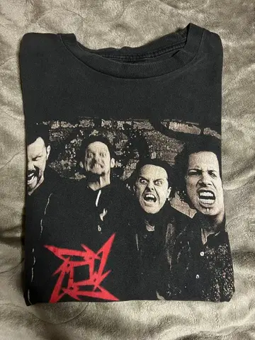 90s METALLICA 메탈리카 밴딩 T셔츠 1997 투어