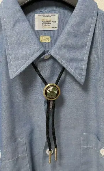 빈티지 70s 보이 스카우트 보로타이 캠핑 타카호 사슴 USA제