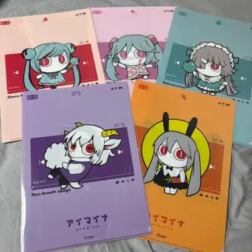 피노키오피 아이마이나 클리어 파일 전 5종