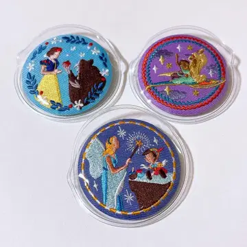 Disney Characters 자수 캔뱃지