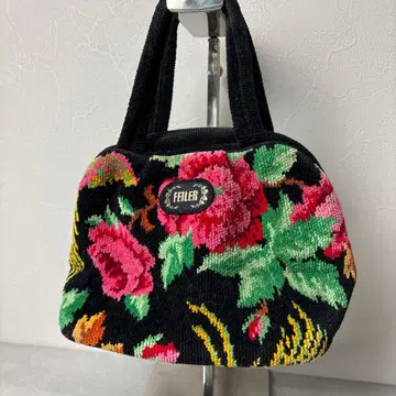 페이 슈니르 직조 핸드백 참 포함