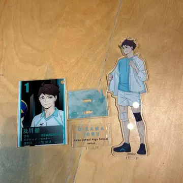 오이카와 토오루 아크릴 스탠드, 플레이트 카드 세트 아오바죠사이 고교