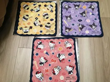 산리오 사무라이 재팬 다이토 복권 E상 핸드 타월 3종