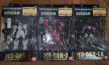 모빌슈트 인 액션 기동동형 자크 3체 세트 미개봉