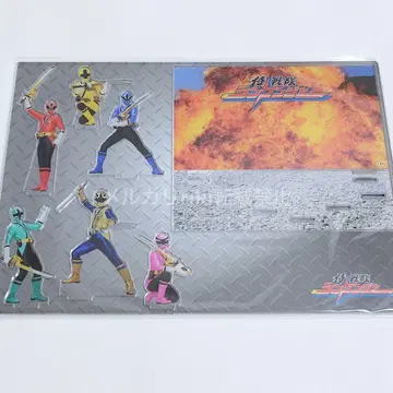 전 슈퍼 전대전 아크릴 디오라마 사무라이전대 신켄저