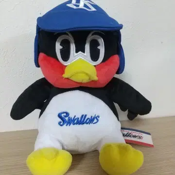 새상품 야쿠르트 스왈로스 츠바쿠로 봉제 인형