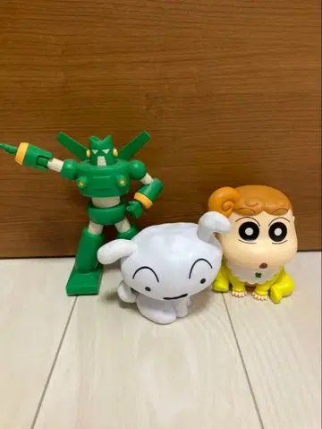 짱구는 못말려(크레용 신짱) 칸담 로보 & 시로 & 해바라기 세트