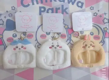 치이카와 파크 마스코트 사이즈 나우키우키 봉제 인형 캡 하치와레 토끼