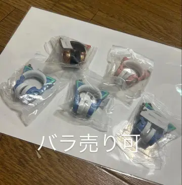 고양이 귀 헤드폰 미니어처 참 5개