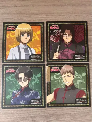 진격의 거인 리바이 알민 장 한지 코스터 복 고양이