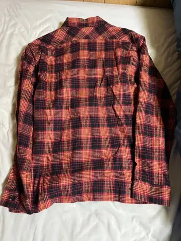 SCHOTT flannel Shirt 옴브레 체크