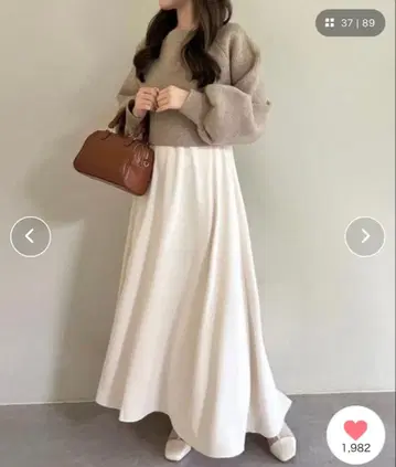 멀티웨이 니트 세트 원피스