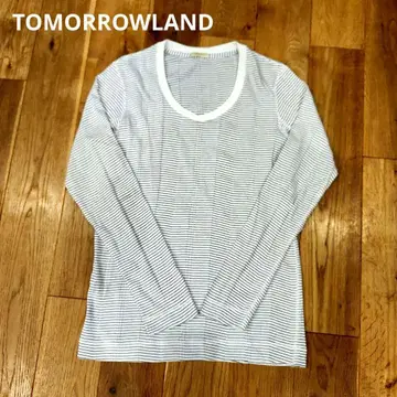 투모로우랜드 코튼 롱T셔츠 M 롱T 긴팔 일본제